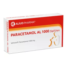 PARACETAMOL AL 1000 fitil, 10 adet
