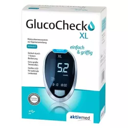 GLUCOCHECK XL Kan şekeri ölçüm seti mmol/l, 1 adet
