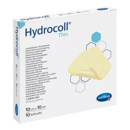 HYDROCOLL ince yara örtüsü 10x10 cm, 10 adet