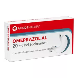 OMEPRAZOL AL Mide ekşimesi için 20 mg, 7 saat