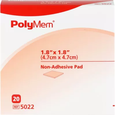 POLYMEM Yara pedi n.adhesive 5x5 cm, 20 adet