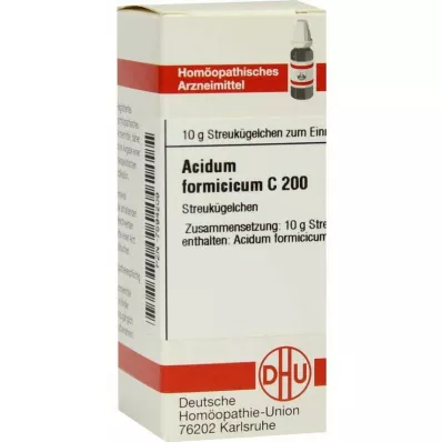 ACIDUM FORMICICUM C 200 globül, 10 g