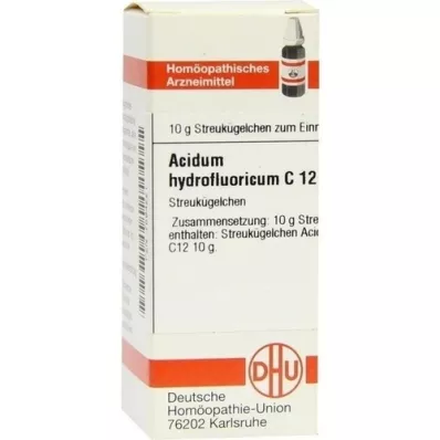 ACIDUM HYDROFLUORICUM C 12 globül, 10 g