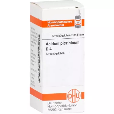 ACIDUM PICRINICUM D 4 globül, 10 g ACIDUM PICRINICUM D 4 globül, 10 g