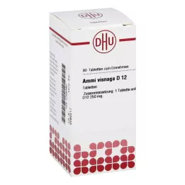 AMMI VISNAGA D 12 Tablet, 80 Kapsül