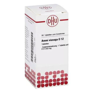 Ammi Visnaga D12 tabletler (80 adet) Ammi Visnaga D12 tabletler (80 adet)