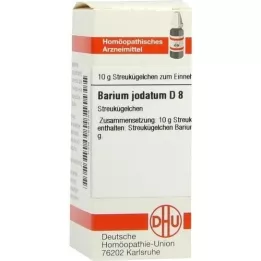 BARIUM JODATUM D 8 globül, 10 g