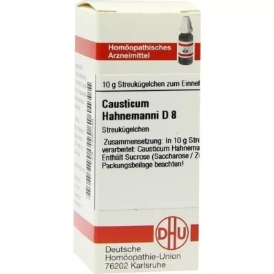 CAUSTICUM HAHNEMANNI D 8 globül, 10 g