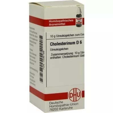 CHOLESTERINUM D 6 globül, 10 g
