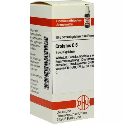 DHU Crotalus C 6 kürecik, 10 g