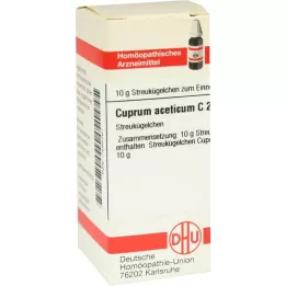 CUPRUM ACETICUM C 200 globül, 10 g
