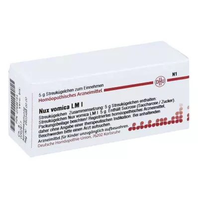 NUX VOMICA LM I Globül, 5 g NUX VOMICA LM I Globül, 5 g