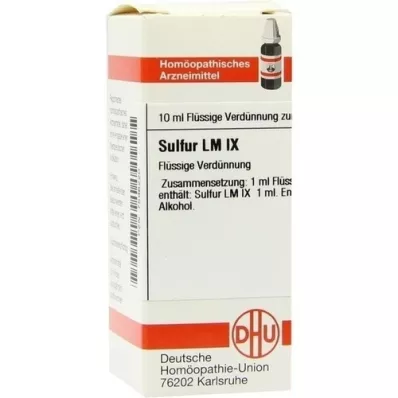 SULFUR LM IX Seyreltme, 10 ml