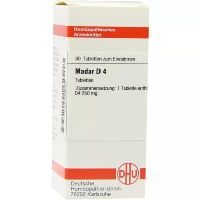 MADAR D 4 Tablet, 80 Kapsül