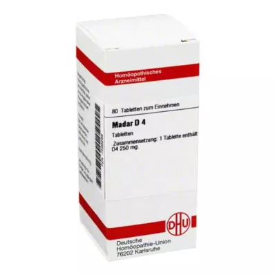 DHU Madar D 4 tablet, 80 adet DHU Madar D 4 tablet, 80 adet