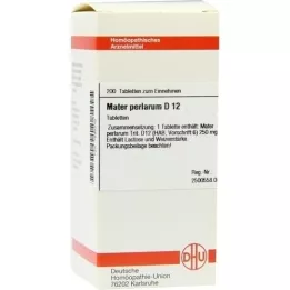 MATER PERLARUM D 12 Tablet, 200 Kapsül