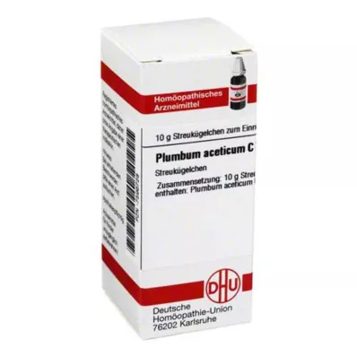 PLUMBUM ACETICUM C 30 globül, 10 g