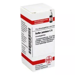 SULFUR JODATUM C 6 globül, 10 g