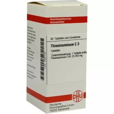 THIOSINAMINUM C 3 Tablet, 80 Kapsül