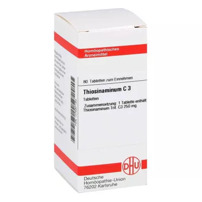 THIOSINAMINUM C 3 Tablet, 80 Kapsül