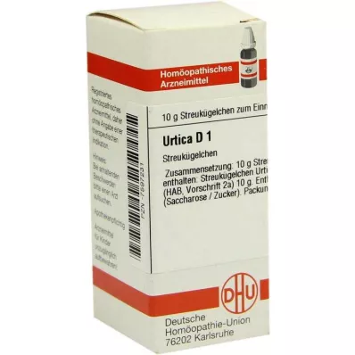 DHU Urtica D 1 kürecik, 10 g DHU Urtica D 1 kürecik, 10 g