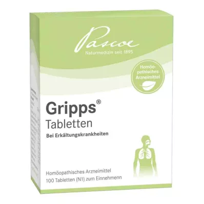 GRIPPS Tabletler, 100 adet GRIPPS Tabletler, 100 adet
