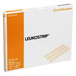 Lökostrip yara dikiş şeritleri, 10x8 adet