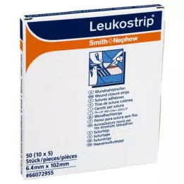 Lökostrip yara dikiş şeritleri, 10x5 adet