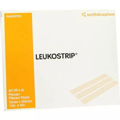 LEUKOSTRIP Yara sütür şeritleri 13x102 mm, 10X6 adet