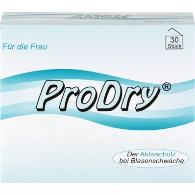 PRODRY Aktif koruma inkontinans vajinal tampon, 30 adet