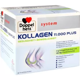DOPPELHERZ Collagen 11.000 Plus sistem ampulleri, 30X25 ml