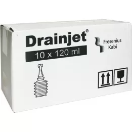 FREKA DRAINJET Salin solüsyonu %0,9 ISO, 10X120 ml