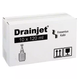FREKA DRAINJET Salin solüsyonu %0,9 ISO, 10X120 ml