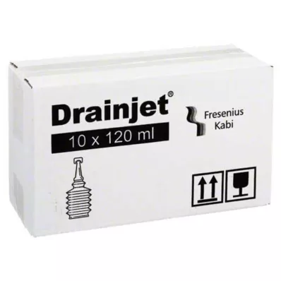 Freka Drainjet salin solüsyonu %0,9 Iso, 10X120 ml Freka Drainjet salin solüsyonu %0,9 Iso, 10X120 ml