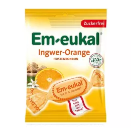 EM-EUKAL Zencefilli portakallı şekersiz tatlı, 75 g