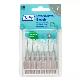 TEPE Diş arası fırçası Orijinal 1,3 mm ISO 7 gri, 6 adet
