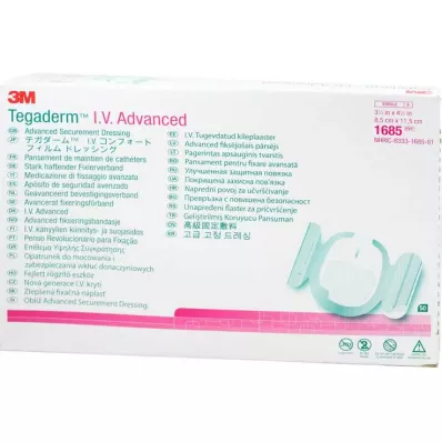 Tegaderm 3M i.v.Gelişmiş sıva 8,5x11,5cm 1685, 50 adet Tegaderm 3M i.v.Gelişmiş sıva 8,5x11,5cm 1685, 50 adet