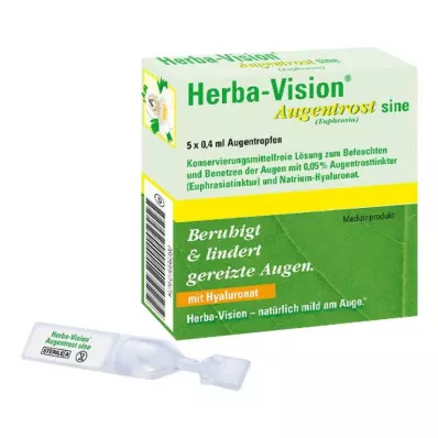 HERBA-VISION Eyebright sine göz damlası, 5X0,4 ml