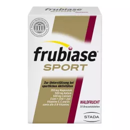 FRUBIASE SPORT Orman meyveli efervesan tabletler, 20 adet