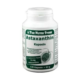 ASTAXANTHIN 6 mg vejetaryen kapsül, 120 adet