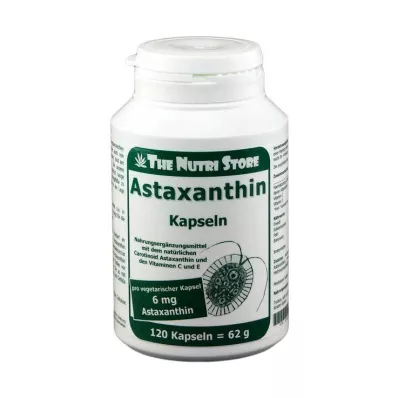 ASTAXANTHIN 6 mg vejetaryen kapsül, 120 adet
