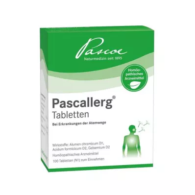 Pascallerg tabletleri, 100 adet Pascallerg tabletleri, 100 adet