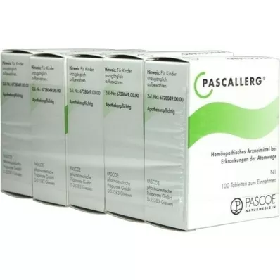 PASCALLERG Tabletler, 500 adet