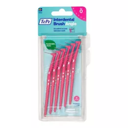 Tepe Angle diş arası fırçası 0.4mm pembe, 6 adet