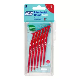 Tepe Angle diş arası fırçası 0,5mm kırmızı, 6 adet
