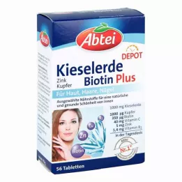 ABTEI Siliceous Earth Plus Biotin Depot Tablet, 56 adet