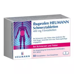 IBUPROFEN Heumann Ağrı Kesici Tablet 400 mg, 50 adet