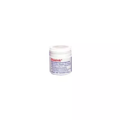 Diazinc tabletleri, 100 adet Diazinc tabletleri, 100 adet