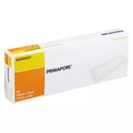 Primapore yara örtüsü 30x10 cm, 20 adet