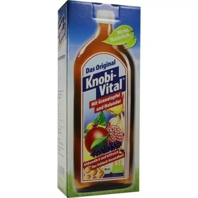 KNOBIVITAL nar+kızılcık organik, 960 ml